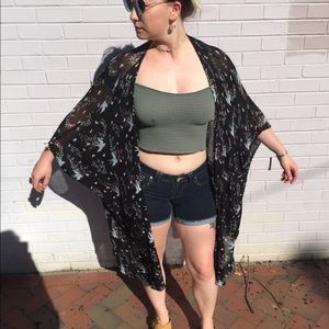 Lightweight bird kimono